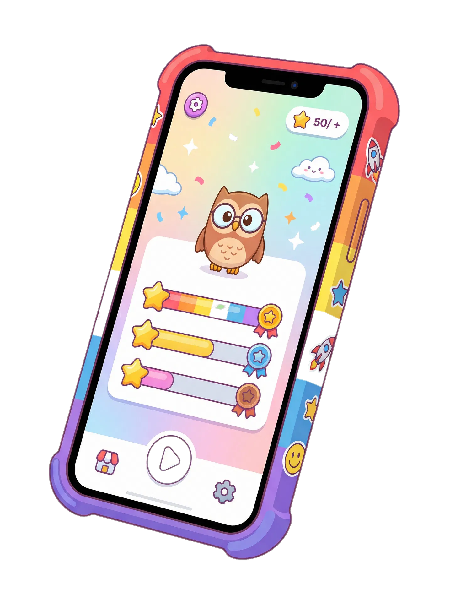 LernPilot Kindermodus auf dem Smartphone
